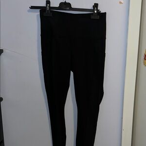 Black High-Waisted Leggings